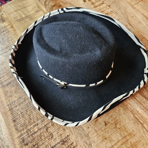 Vintage Sonni San Francisco Wool Felt Hat Made in USA - Picture 3 of 7